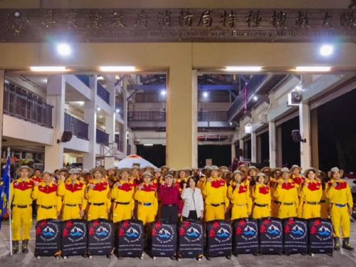 救援無國界 屏東特搜整裝待命隨時馳援日本