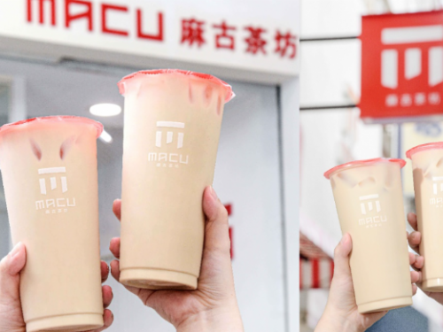 麻古茶坊有新品了！「蜜桃奶茶」清甜果茶MIX奶香太療癒，滿額還能免費換