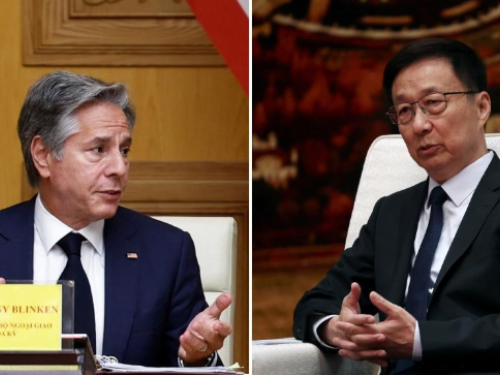 美國務院：布林肯與韓正9月19日凌晨紐約會面