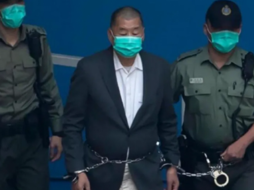 陸寄信騷擾各國外交官！ 籲抵制黎智英兒、勿挺港媒體自由