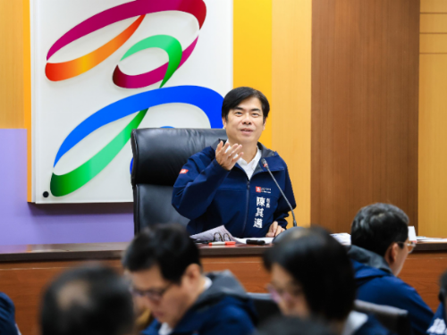 歐盟碳關稅即將上路 陳其邁促請市府團隊全力協助在地企業淨零轉型