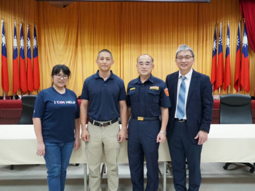 希冀成為人民保母的後盾 高醫攜手壯闊臺灣聯盟、高雄市政府警察局舉行TECC課程