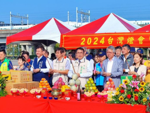 2024台灣燈會主燈「龍來台灣」動土 造型設計明年1/3公布