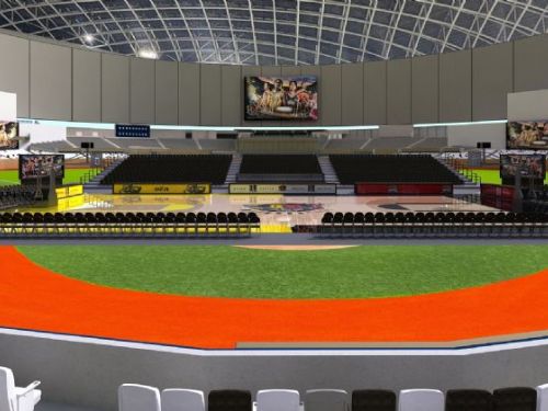 T1職業籃球聯盟 進軍大巨蛋 中信特攻ＶＳ台北台新戰神 3D示意圖搶先看