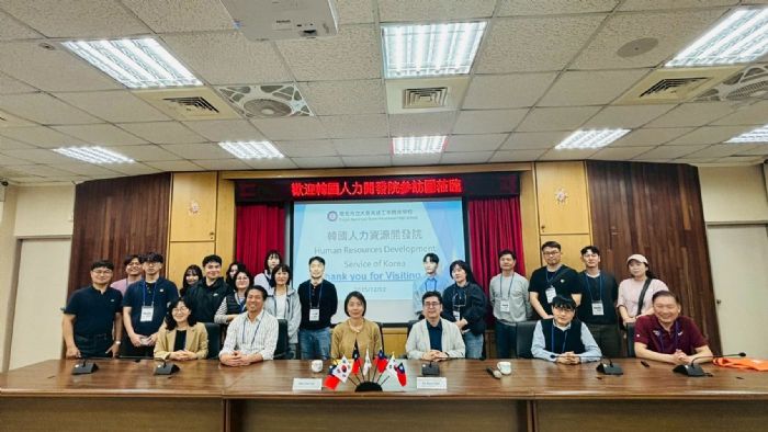 韓國 HRDK 教育代表團走訪大安高工，技職交流熱絡，攜手開創國際合作新篇章