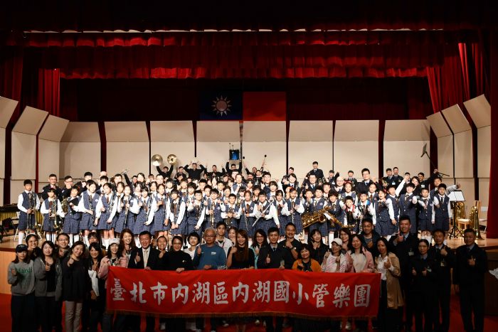 音符牽起軍民情誼——內湖國小管樂團走進空軍軍樂隊，奏出成長與夢想的樂章