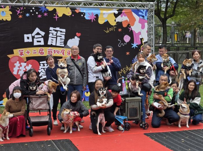 毛孩也有尾牙趴！信義廣場暖心開席，認養與健康一次到位