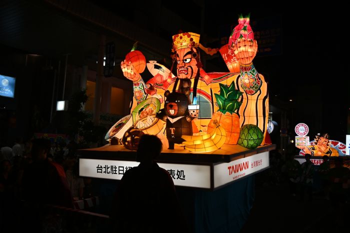 台日友好熱力滿分！台灣城隍爺與美食登場青森睡魔祭，七夕浪漫加分