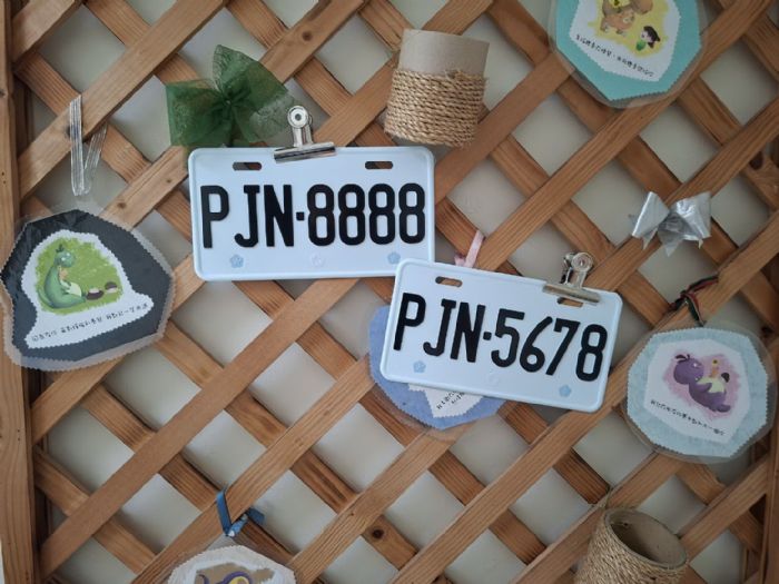 高雄區監理所標售「PJN」開頭的機車新式號牌