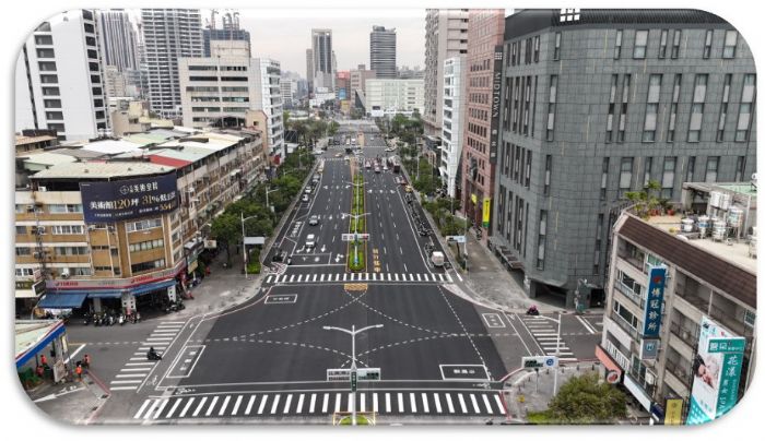 高雄交通局以創新標線奪得首獎，營造安全又有溫度的人本街道