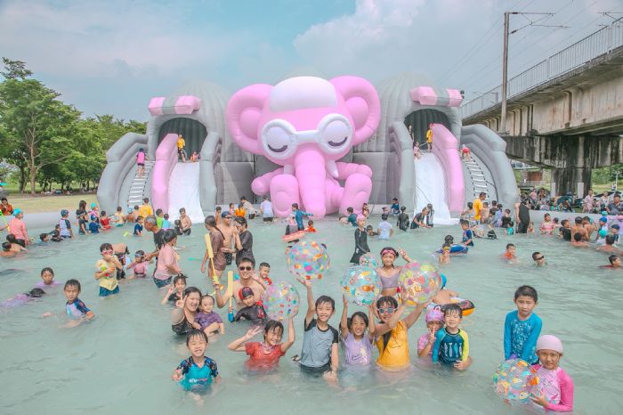 2025大樹水樂園歡樂，兩日吸引2.5萬人潮，親子同樂玩水又體驗在地文化