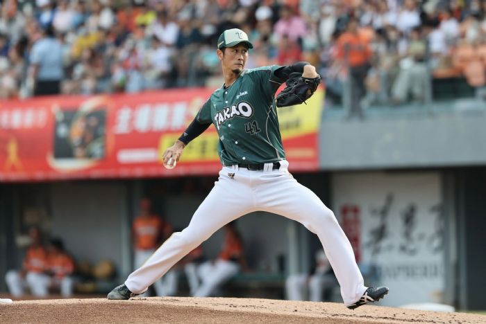 吉田一将5局無失分好投，台鋼雄鷹0：0味全龍裁定和局