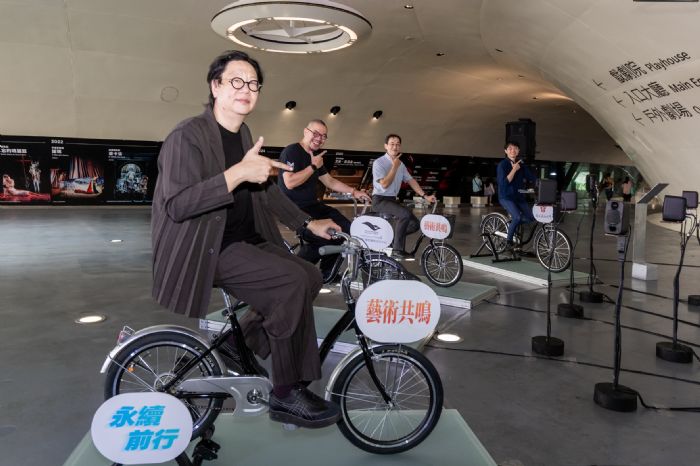 藝術共鳴．永續前行，衛武營攜手成大，打造「EchoCycle」互動裝置國慶日啟用